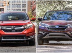 Honda CRV 2018 vs 2017: Spot the changes side-by-side
