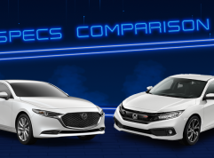 2020 Honda Civic RS Turbo vs Mazda3 Comparison: Spec Sheet Battle