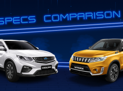 2020 Geely Coolray vs Suzuki Vitara Comparison: Spec Sheet Battle