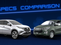 Sib Duel: Toyota Rush vs Innova MPV Specs Comparison