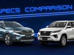2021 Geely Okavango vs Toyota Fortuner Comparison: Spec Sheet Battle