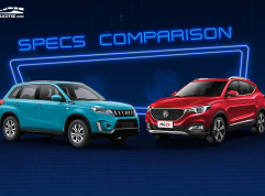 2021 Suzuki Vitara vs MG ZS Comparison: Spec Sheet Battle