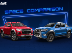 2021 Isuzu D-Max vs Toyota Hilux Comparison: Spec Sheet Battle