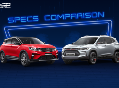 Geely Coolray vs Chevrolet Tracker Comparo: Spec Sheet Battle 