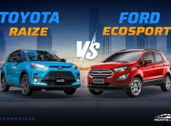 2022 Toyota Raize vs Ford EcoSport Comparison: Spec Sheet Battle 