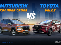 2023 Mitsubishi Xpander Cross vs Toyota Veloz Comparo: Spec Sheet Battle