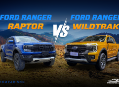 2023 Ford Ranger Raptor vs Ford Ranger Wildtrak Comparo: Spec Sheet Battle
