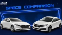 2020 Honda Civic RS Turbo vs Mazda3 Comparison: Spec Sheet Battle