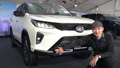 See what's special with Toyota Fortuner Legender in this walkaround video