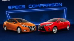 2022 Nissan Almera vs Toyota Vios Comparison: Spec Sheet Battle 