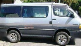 Toyota Hi-Ace 1993 model super custom 4WD TURBO