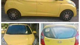 Yellow Hyundai Eon 2015 GLS Manual Open for financing