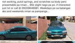 1997 model mazda familia 323