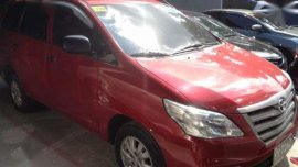 2016 Toyota Innova 2500 E Manual Red