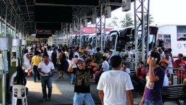 The LTFRB to inspect bus terminals before the Holy Week vacation