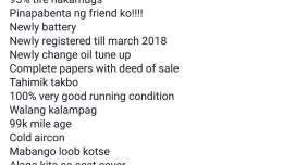 Honda city idsi 1.3 2004model matic