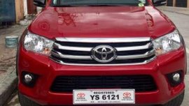 2016 toyota hilux G diesel manual red not ranger navarra
