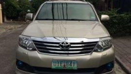 2012 Toyota Fortuner 4x2 Diesel Automatic 890k First Owned Rush