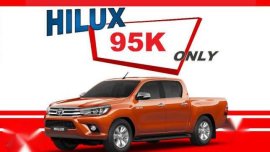95K All IN 2017 Toyota Hilux 4X2 24 G DSL MT Diesel Manual