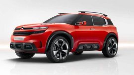 New 2018 Citroën C5 Aircross SUV on the threshold of 2017 Shanghai Motor Show
