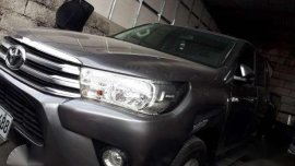 2016 Gray hilux 2.8 G 4X4 manual toyota