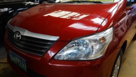 Toyota Innova 2013 Diesel Manual Red
