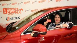 A Pampanga resident won a brand-new Lexus NX200t and P100,000 