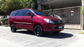 Toyota Innova 2005 Gasoline Manual Red