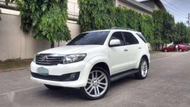 2012 Toyota Fortuner G AT diesel 