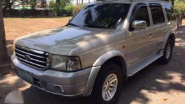 Ford Everest 2004 4x4 Automatic Tranny 2.5Tdci intercoolerturbo Diesel