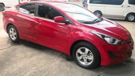 Hyundai Elantra 2014 Gasoline Manual Maroon