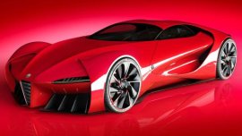Alfa Romeo 6C Disco Volante - a “spaceship” car from the future
