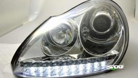 Porsche 955 Cayenne LED Headlights Projector 2002 to 2007