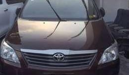 2013 Toyota Innova 2.5E manual brown