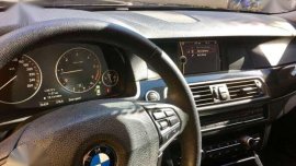 BMW 520d black sedan