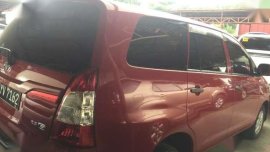 2016 Toyota Innova Manual Red