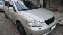 2005 TOYOTA ALTIS E - alarm with keyless entry . AT