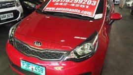 Kia Picanto 2013 Gasoline Automatic Red