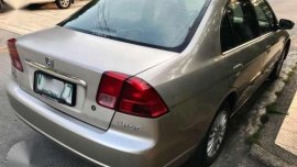 Honda Civic VTi DIMENSION AT 2001
