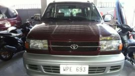 Toyota revo sr maroon