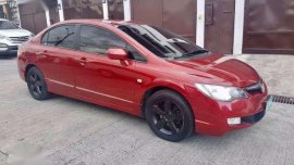 2007 Honda Civic S 1.8 maroon top of the line Manual