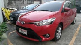 2017 Toyota Vios 1.3E Dual VVTi Red Mica AT for 665k wigo altis mirage