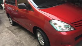 Toyota Innova 2011 Gasoline Automatic Red