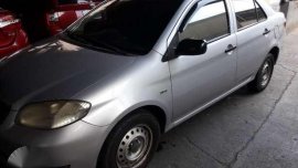 Well maintained Toyota Vios 13 J Manual 2005 Silver for sale