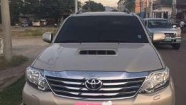 Toyota Fortuner G 2014 matic diesel