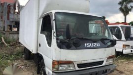 Japan Surplus Isuzu Elf Wide 4hf1 Engine 14ft Refrigerated Van