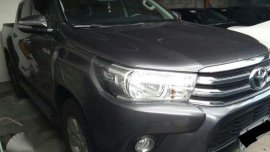 2016 Toyota Hilux G 4x4 MT for 1285M only