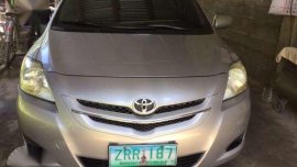 Well maintained Toyota Vios E 2008 Beige Fully aircondition for sale
