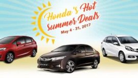 Enjoy many huge discounts from Honda PH