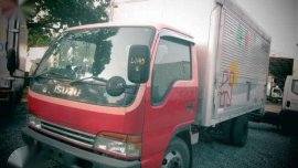 1145 #4 Isuzu Elf Wing Van Truck